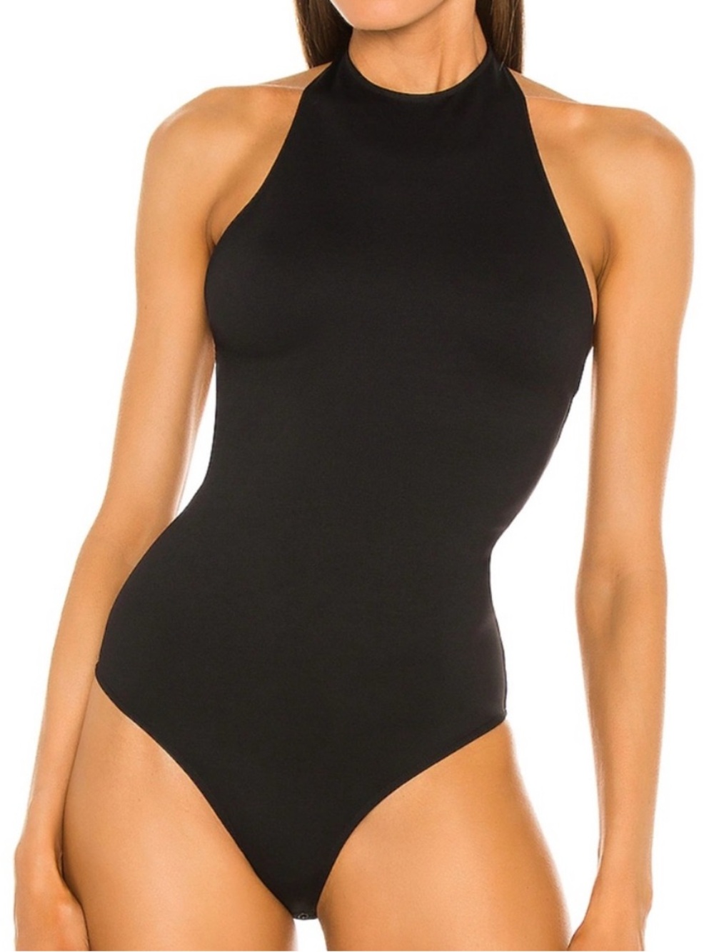 Vince Black Halter Bodysuit – XXS